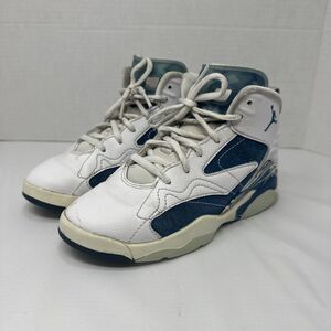 Nike Jordan Size 1Y DZ5578-101 Blue And White Kids Shoes Unisex